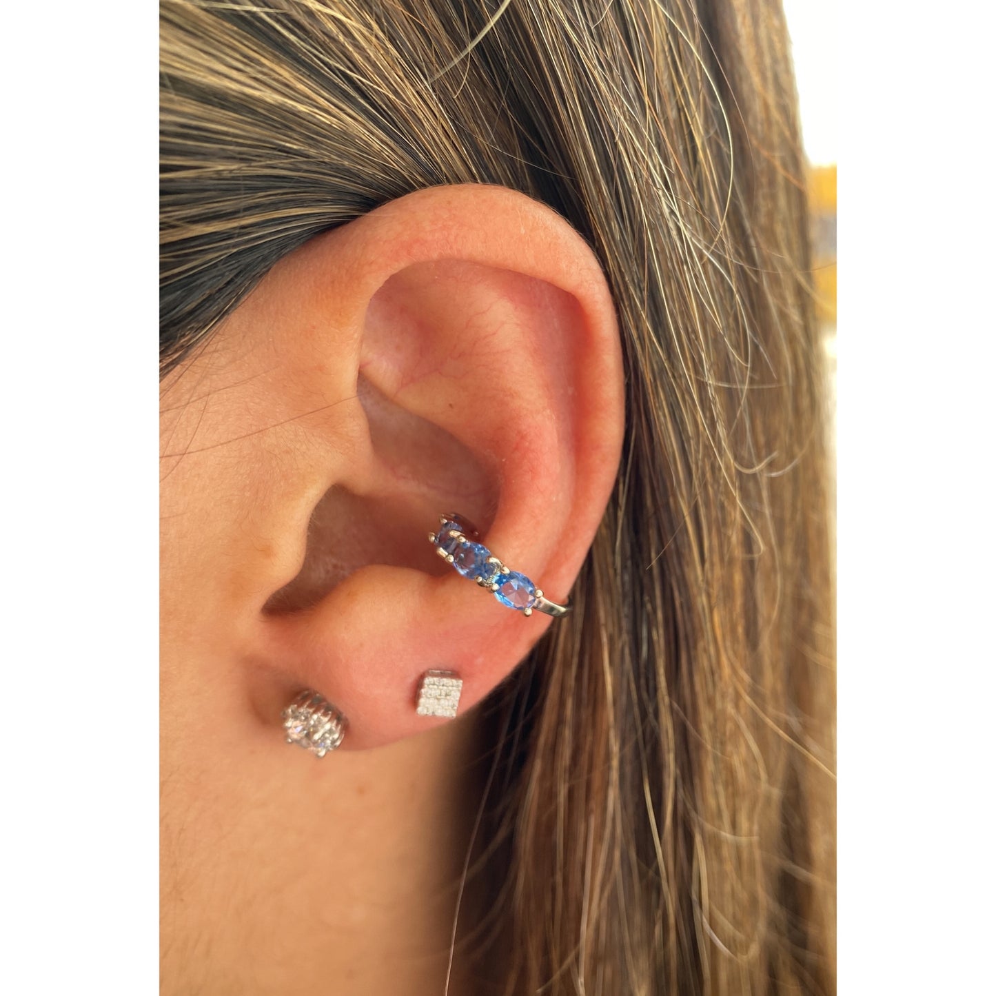 Earcuff ZERYS Azul