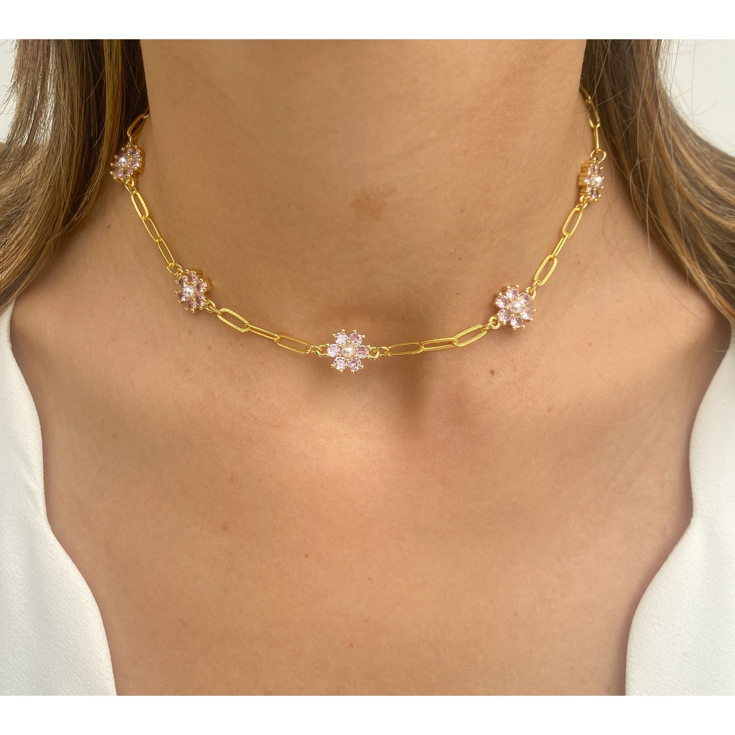 Collar DURYKO Rosado