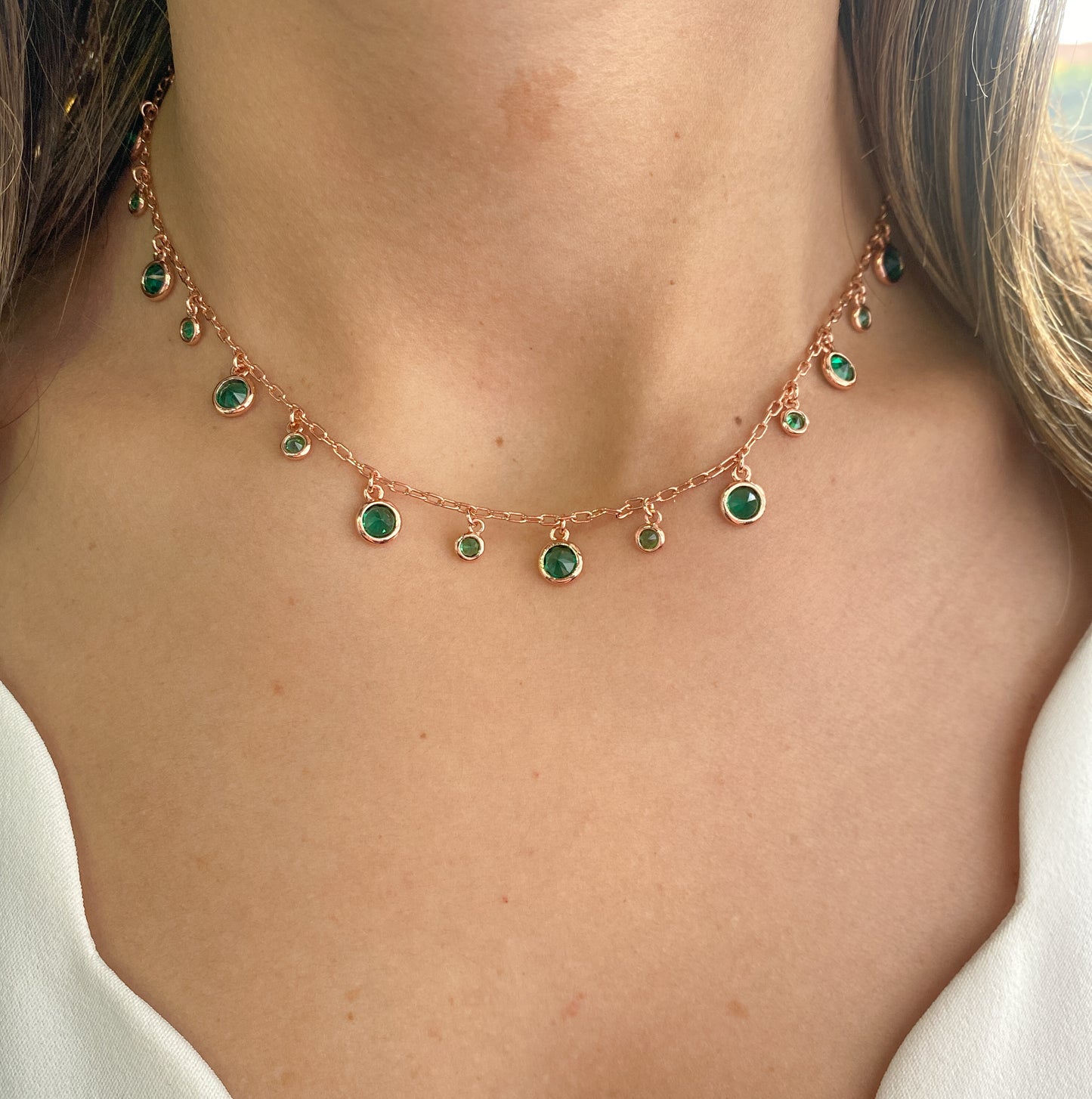 Collar VAJU Rose Gold
