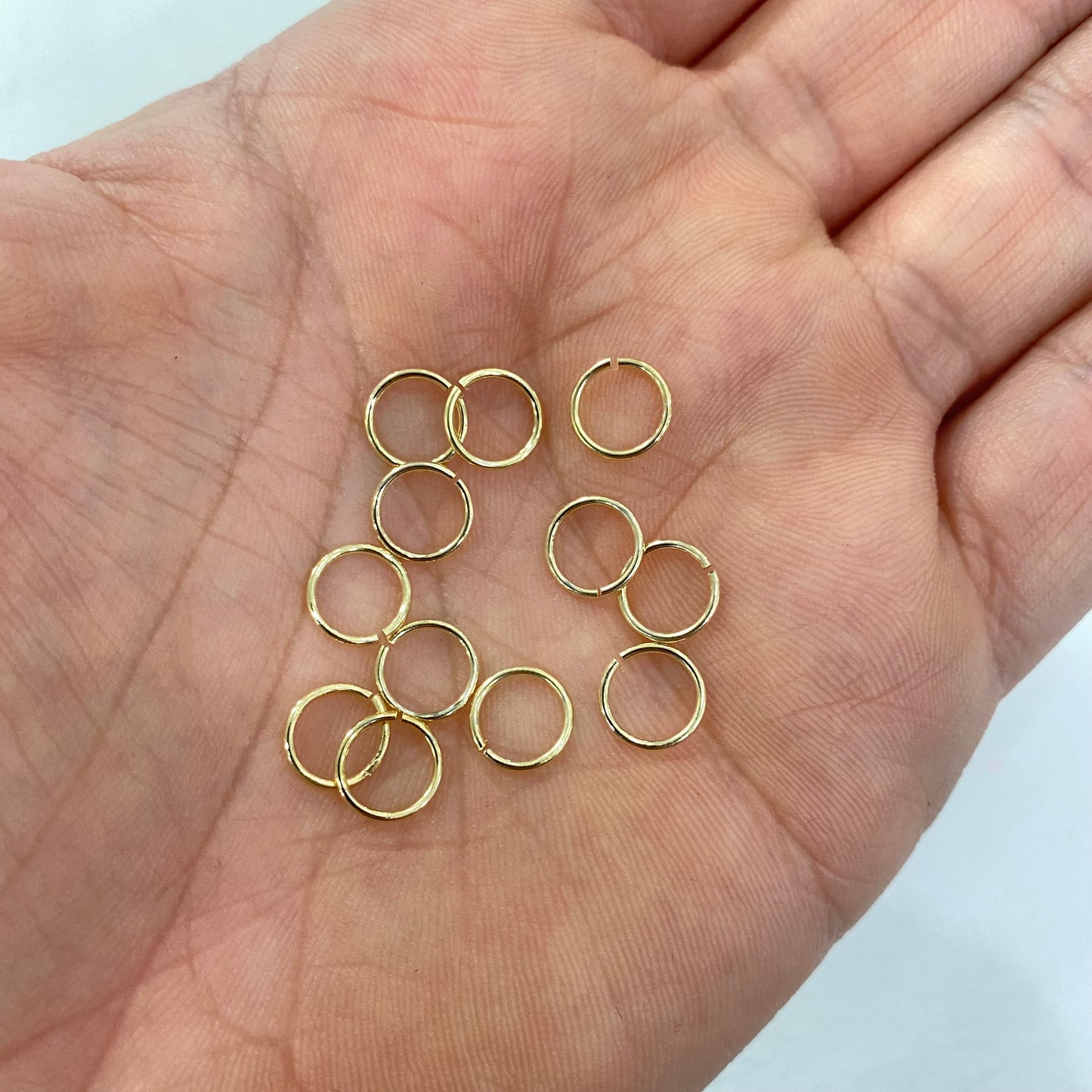 Argolla Abierta 8mm Goldfilled