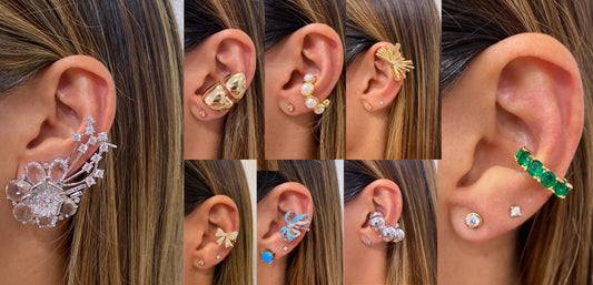 Earcuffs Para Todos Los Gustos y Estilos - Oparina