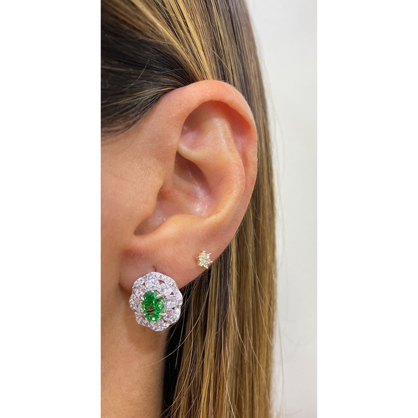 Aretes DALIM Verde