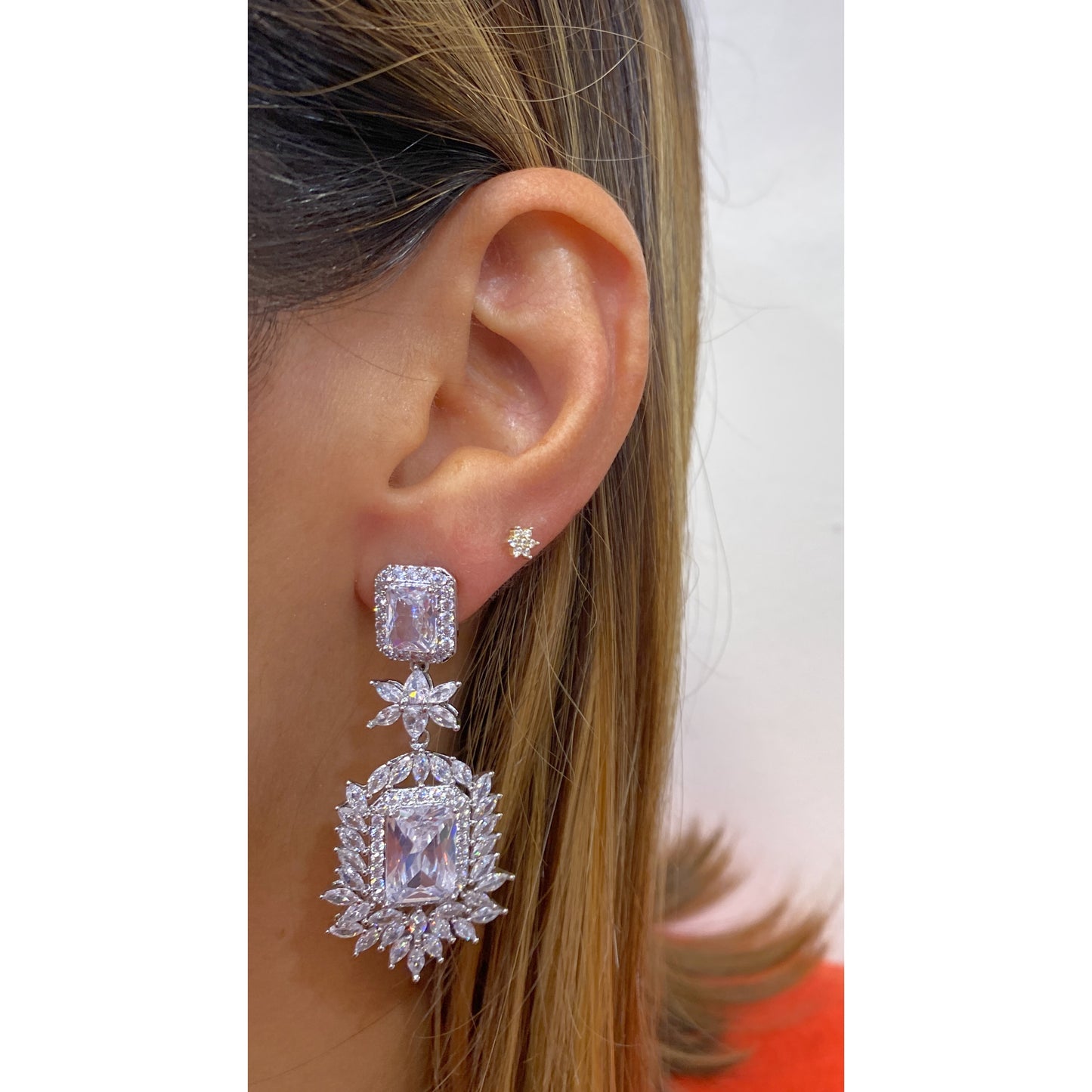 Aretes FARYN Plateado