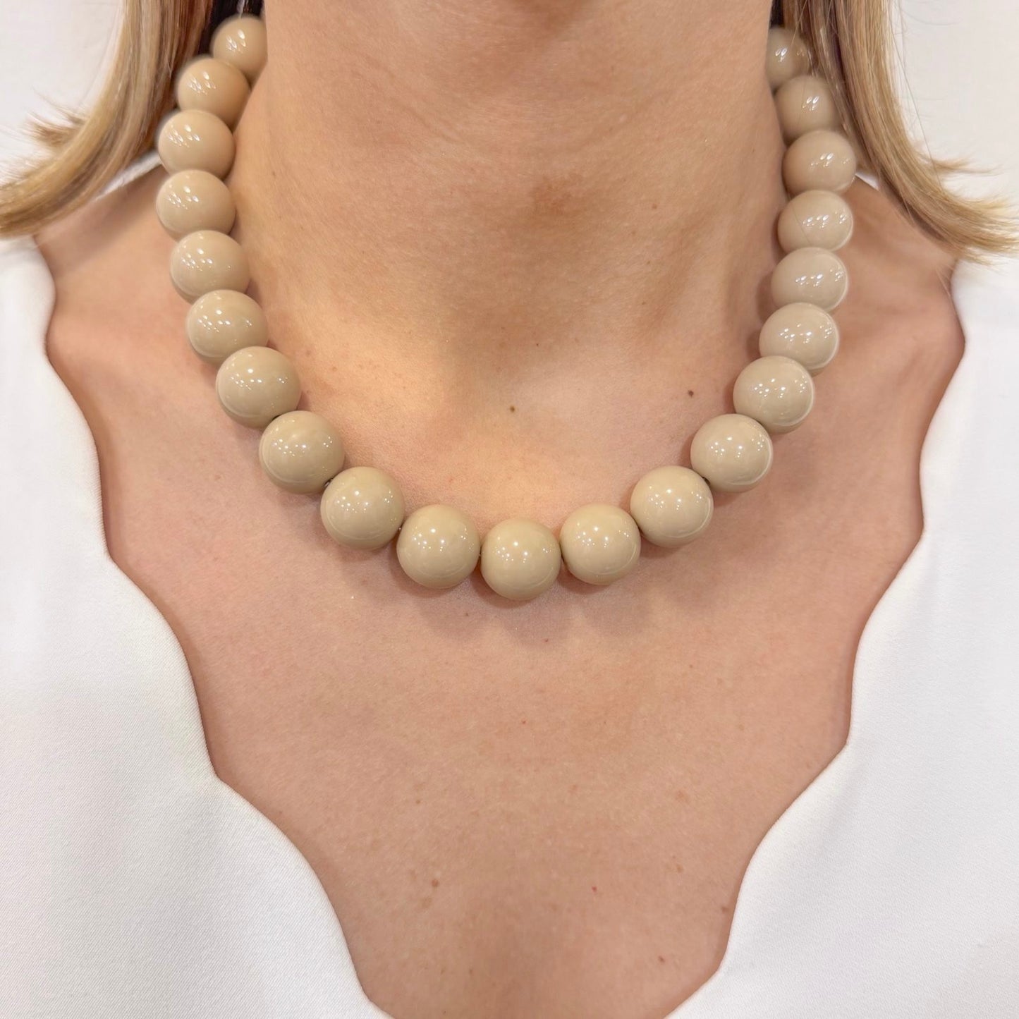 Collar OMIR Beige