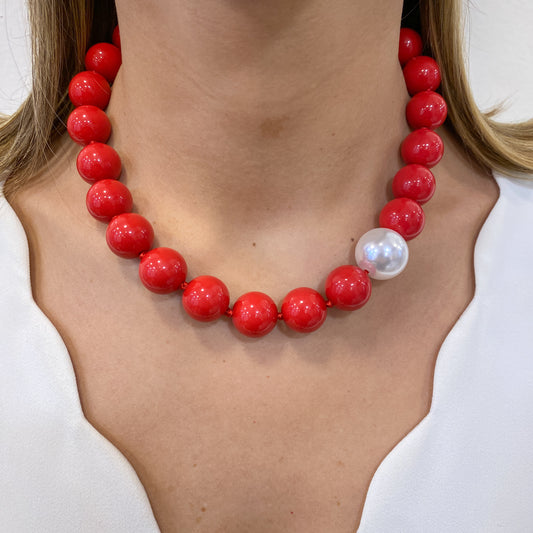 Collar VILYA Rojo