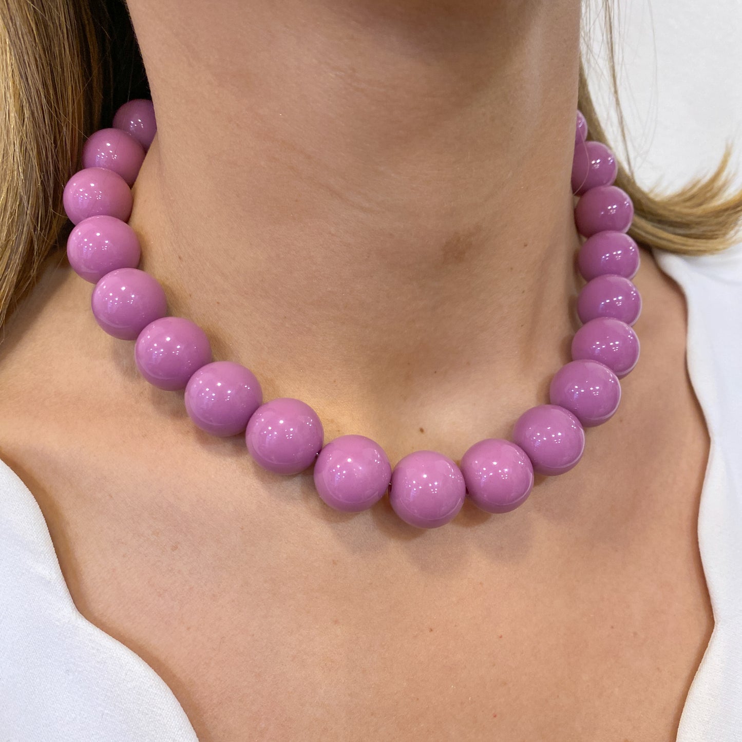 Collar DEKON Rosa Malva