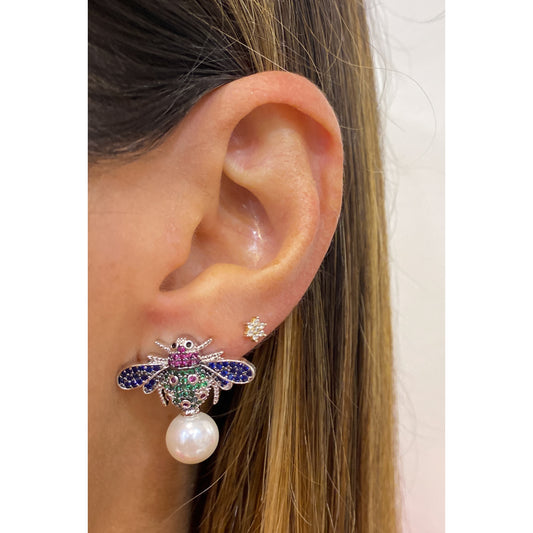 Aretes CAZUT Plateado