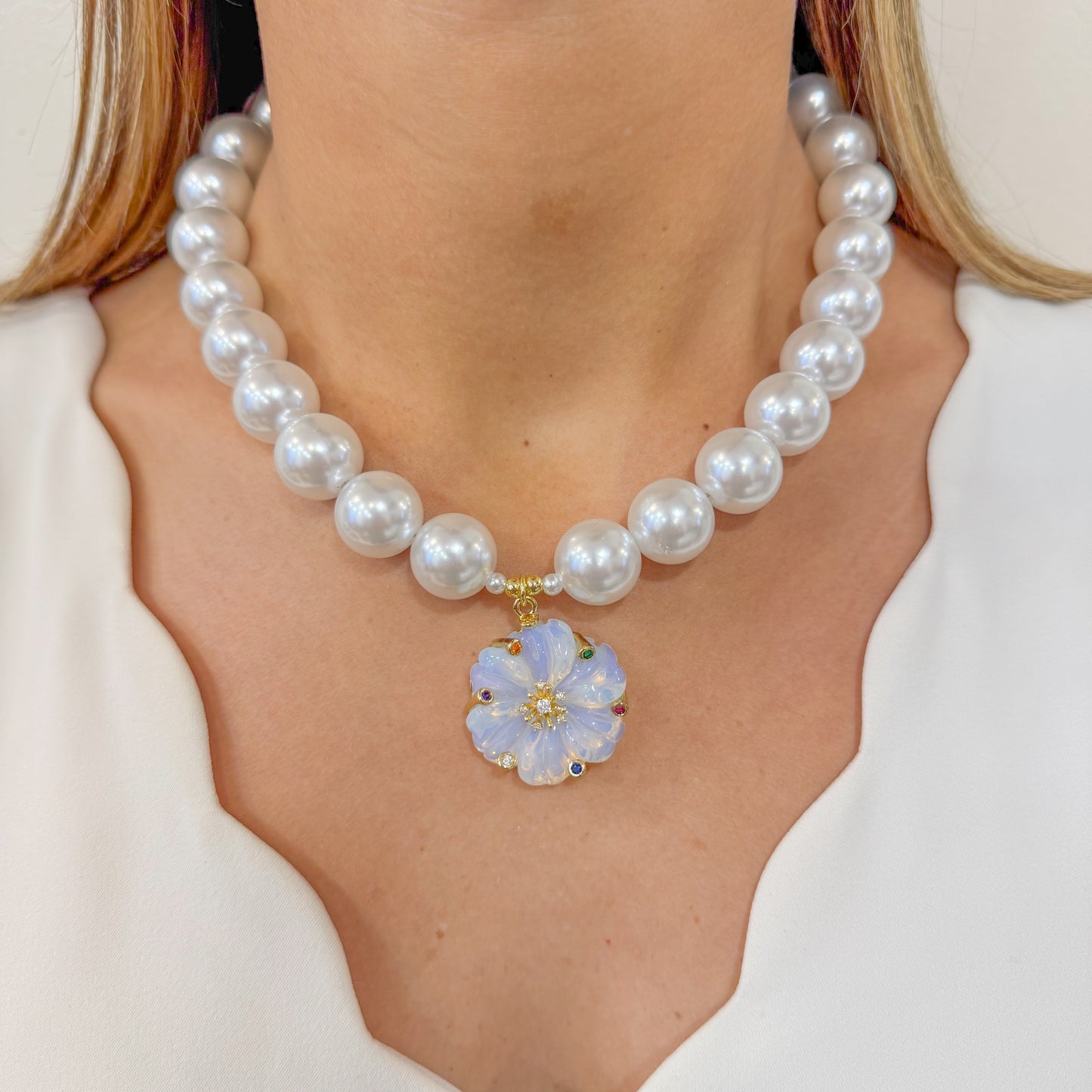 Collar UNKI Color Opalo