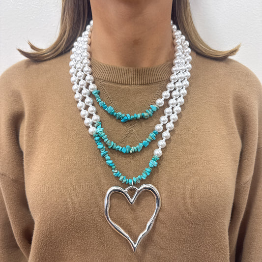 Collar RAKY Turquesa