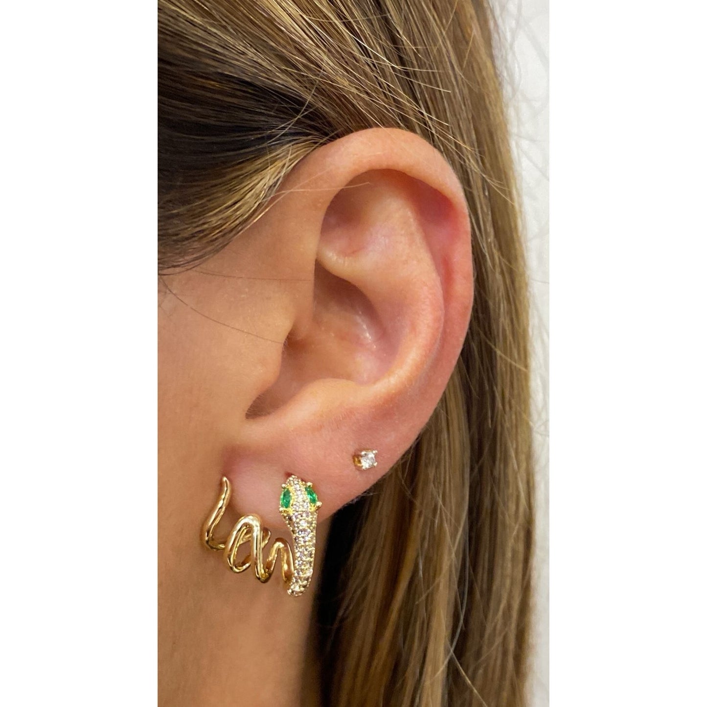 Aretes YUPRE Dorados