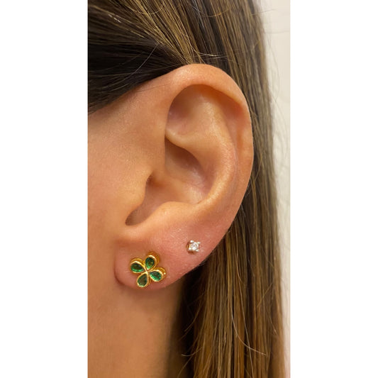 Aretes ORFA Verde