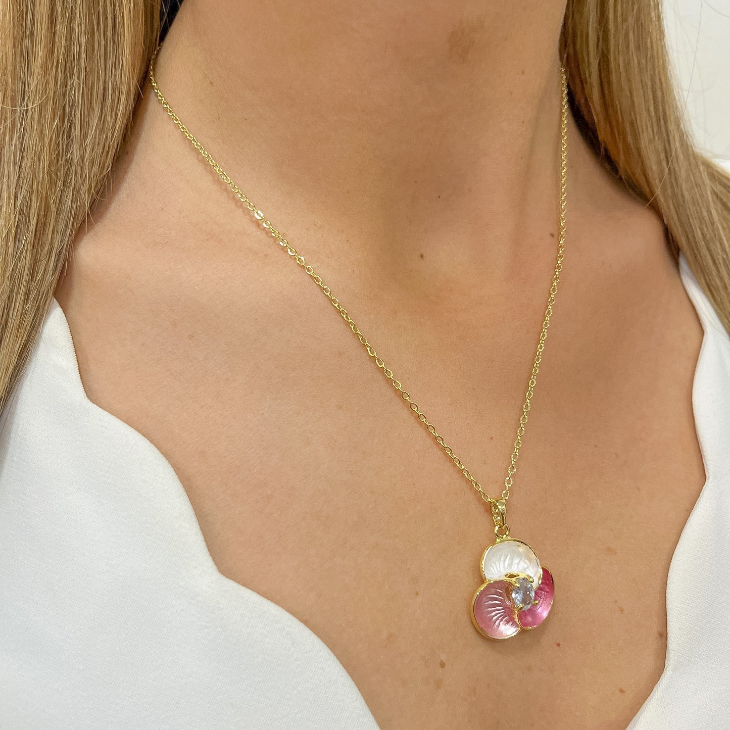 Dúo XUIN ( Aretes + Collar )