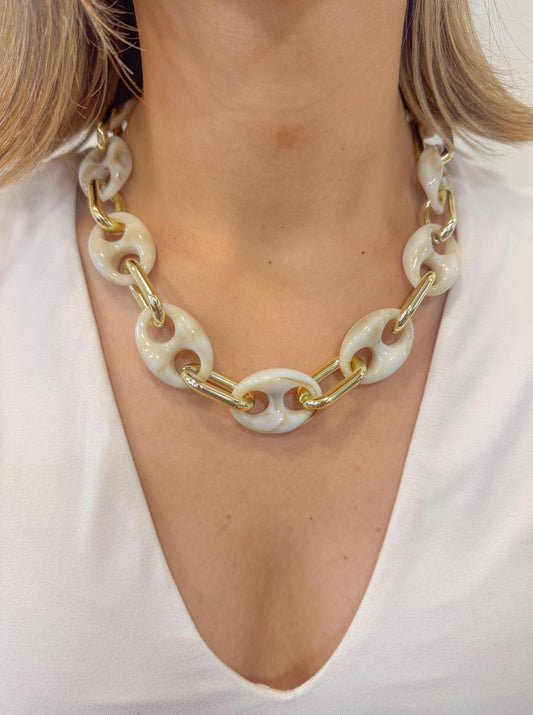 Collar JUYAR Marfil