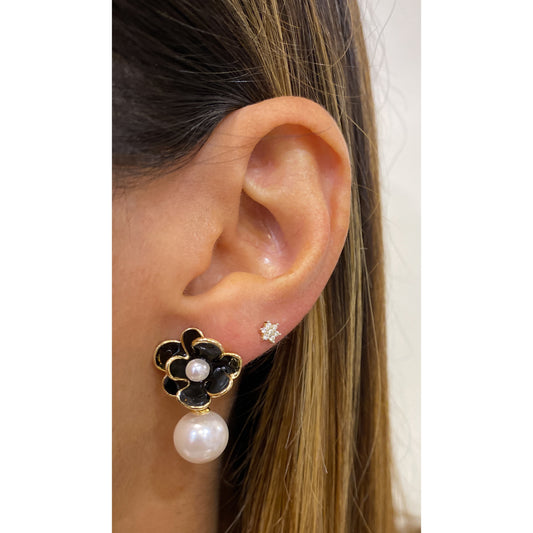 Aretes DULFI Negro