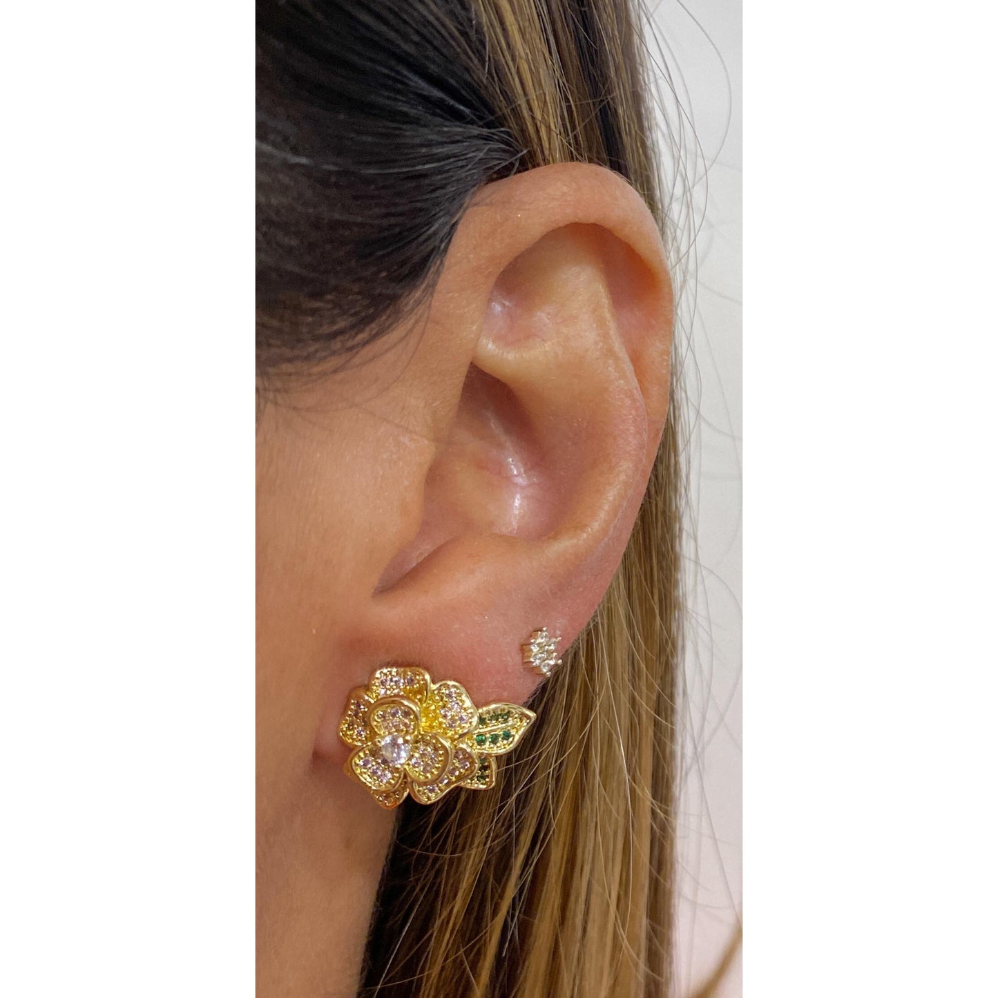 Aretes FLORIM Dorado