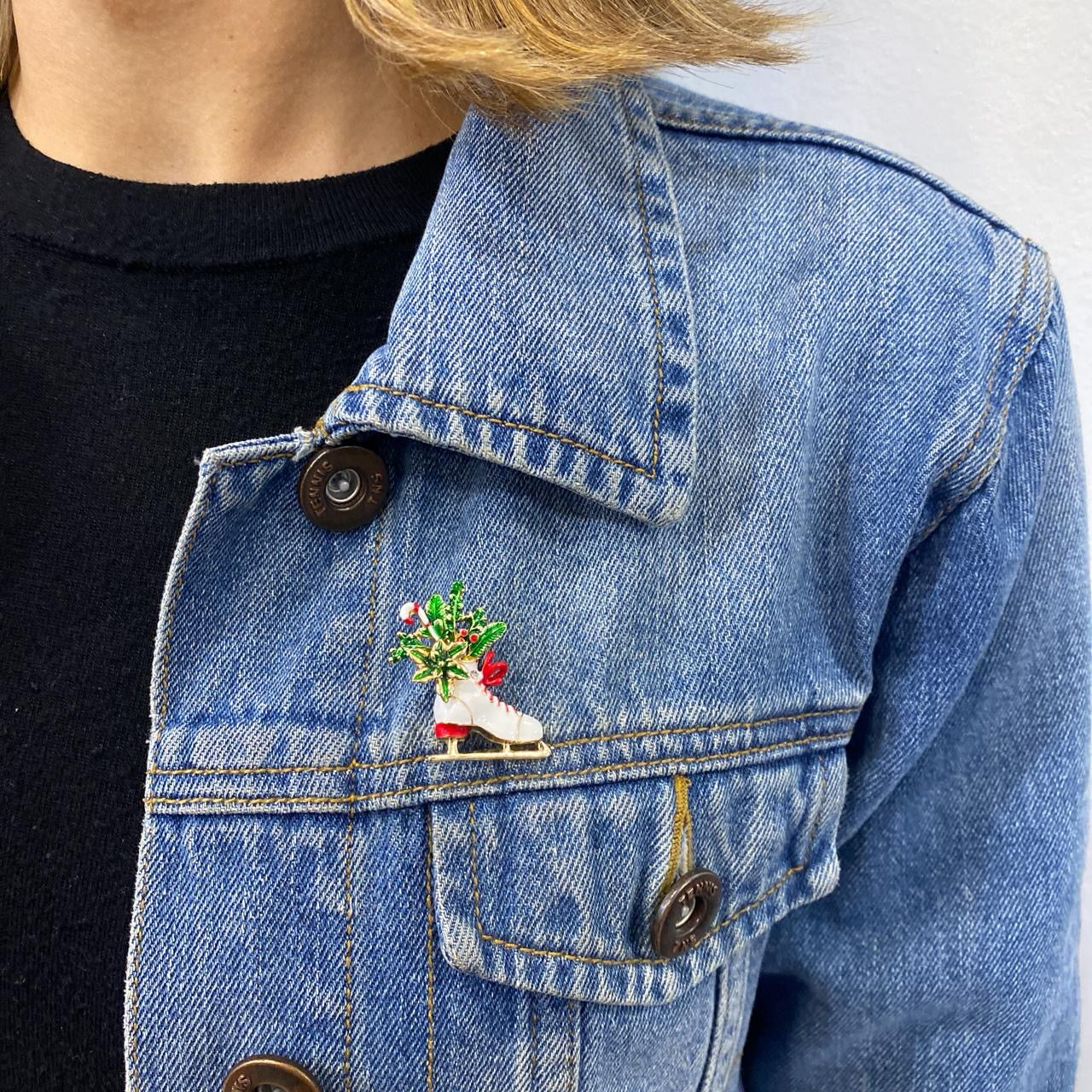 Prendedor AJEX Blanco