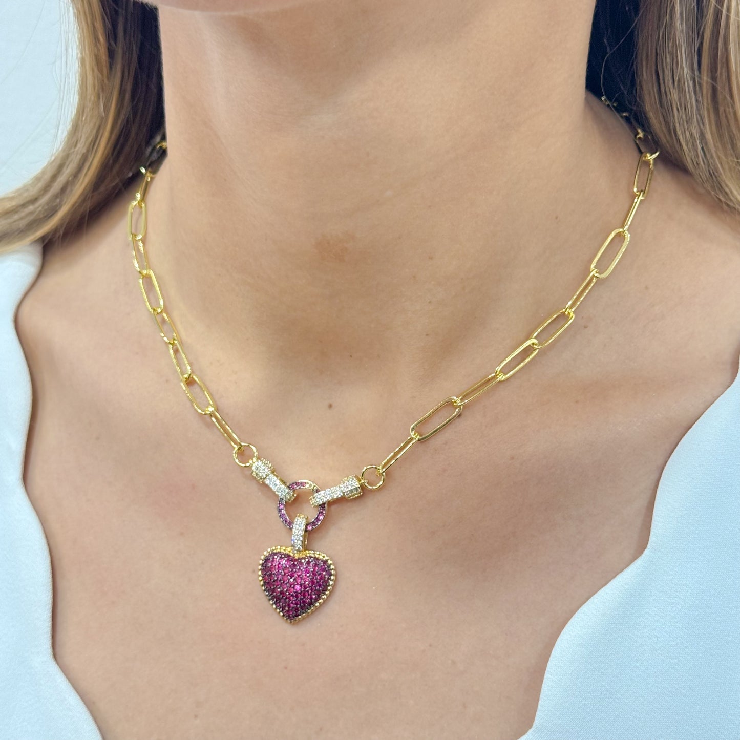 Collar JOKIZ Fucsia