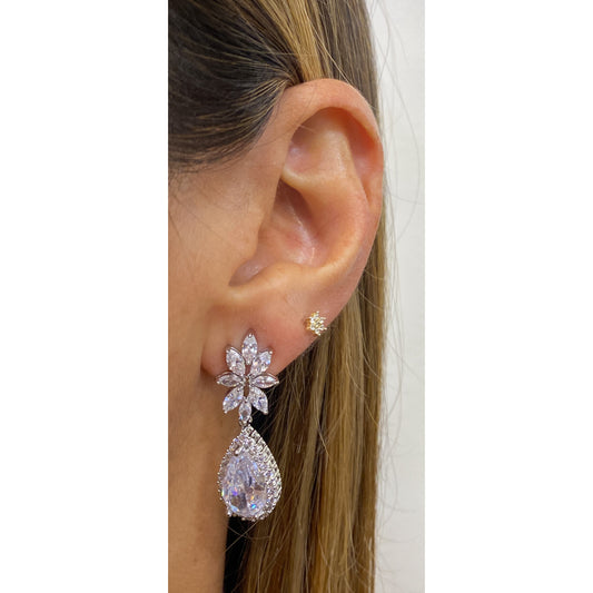 Aretes KIVI Plateado