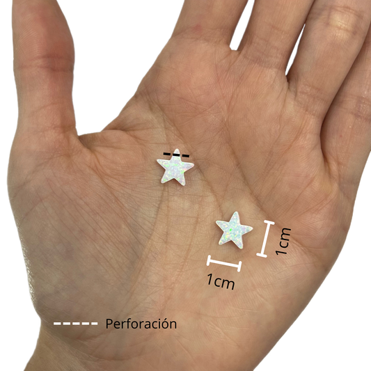 Opalo Estrella Blanca Mediana