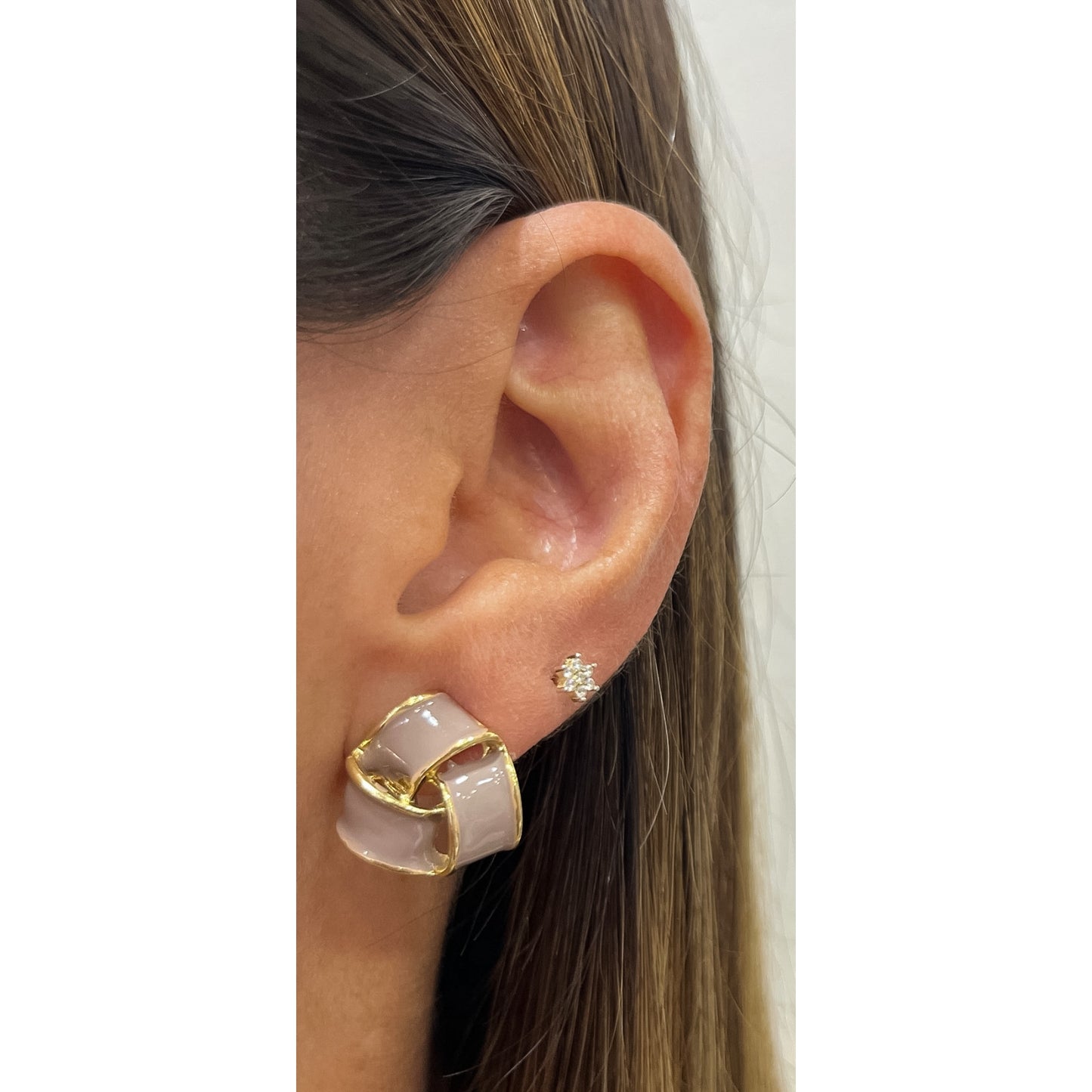 Aretes SULIN Gris