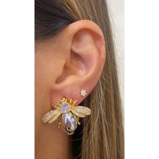 Aretes LETONA Dorado