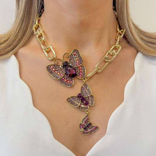 Collar GROX Berenjena