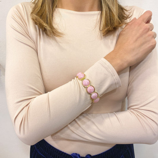 Pulsera Elástica BREMY Rosada