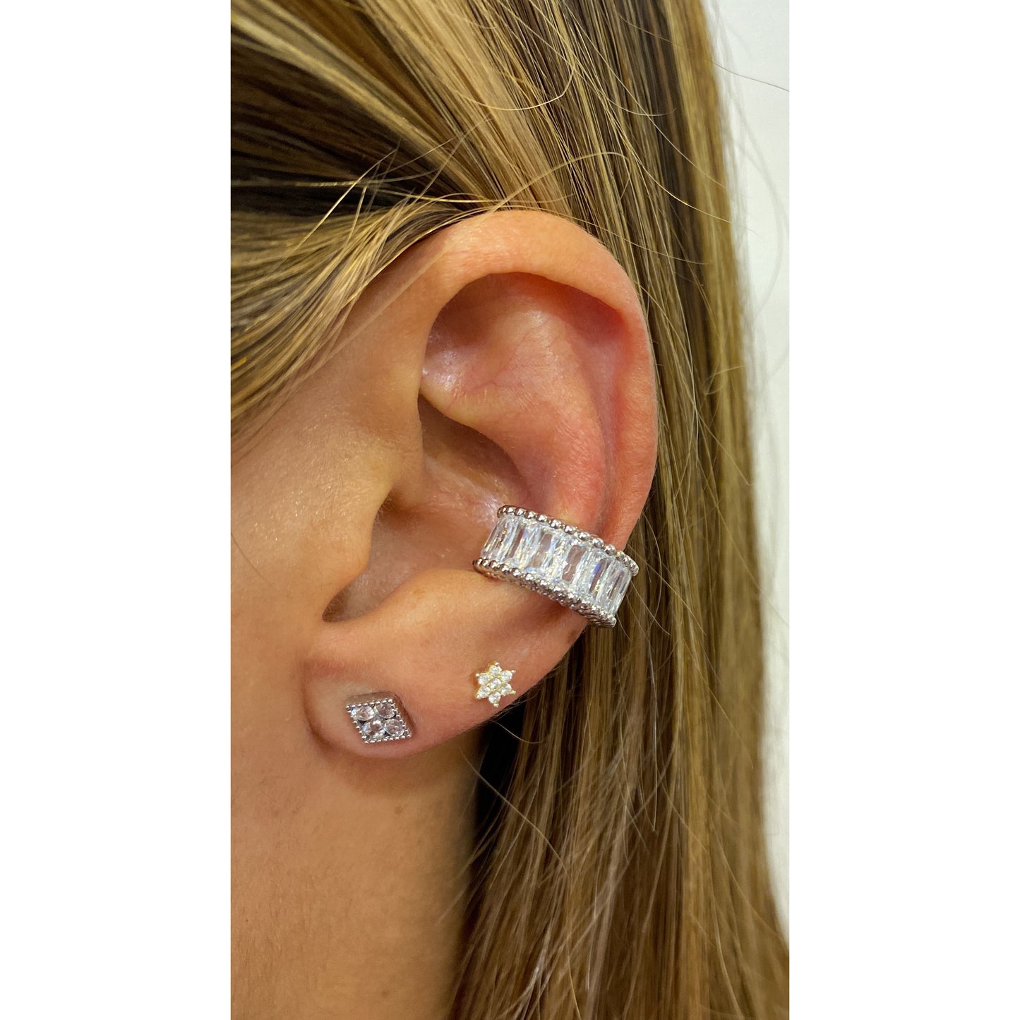 Earcuff ANZO Plateado