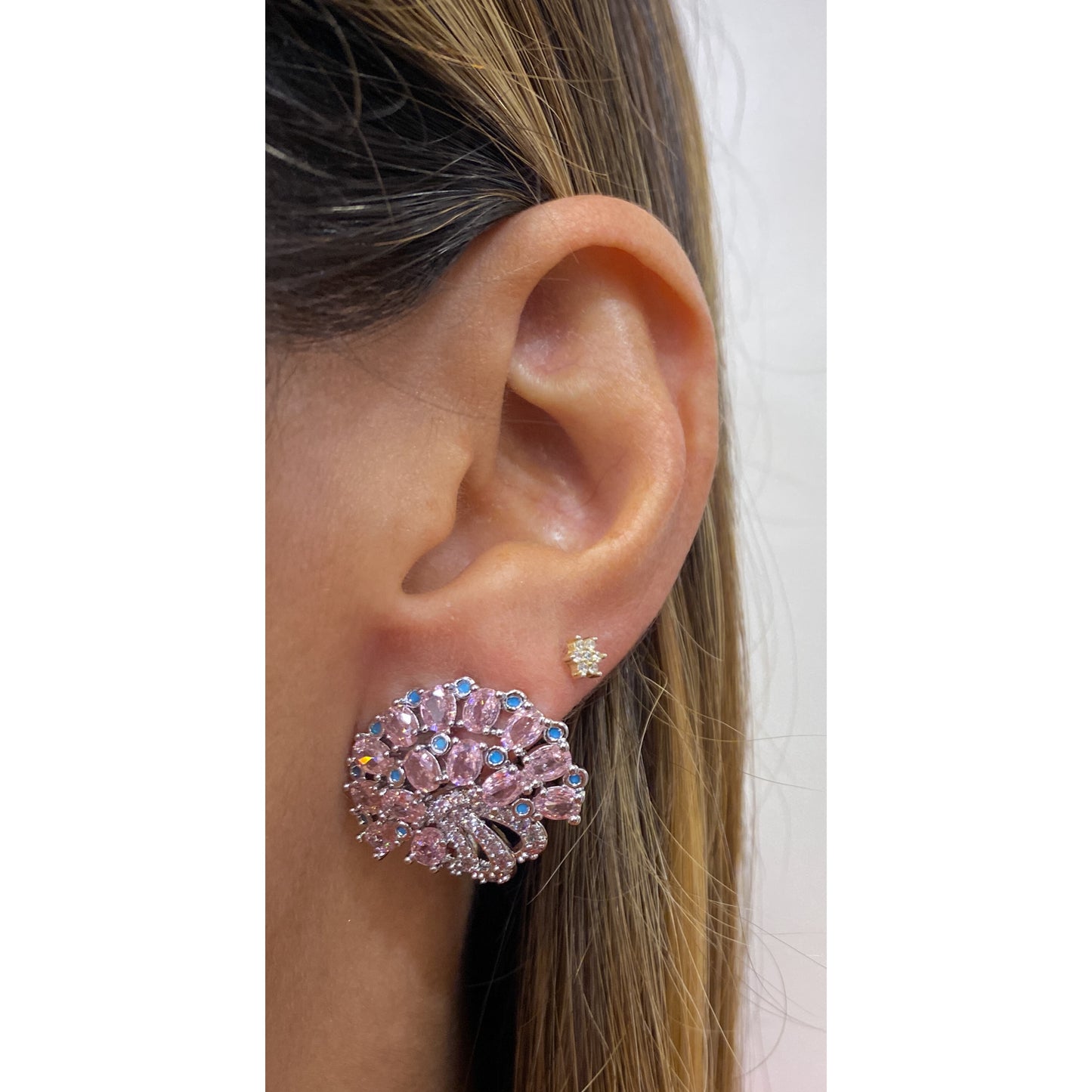 Aretes AVADI Rosado