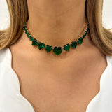 Collar LIKTO Verde Esmeralda