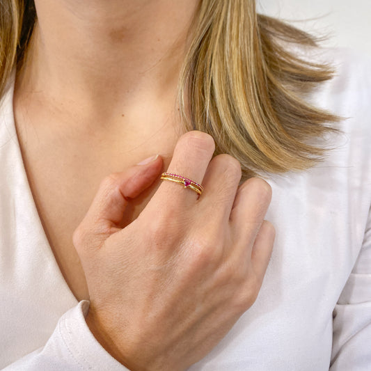 Anillo GUKOA Ajustable (Talla 6-7)