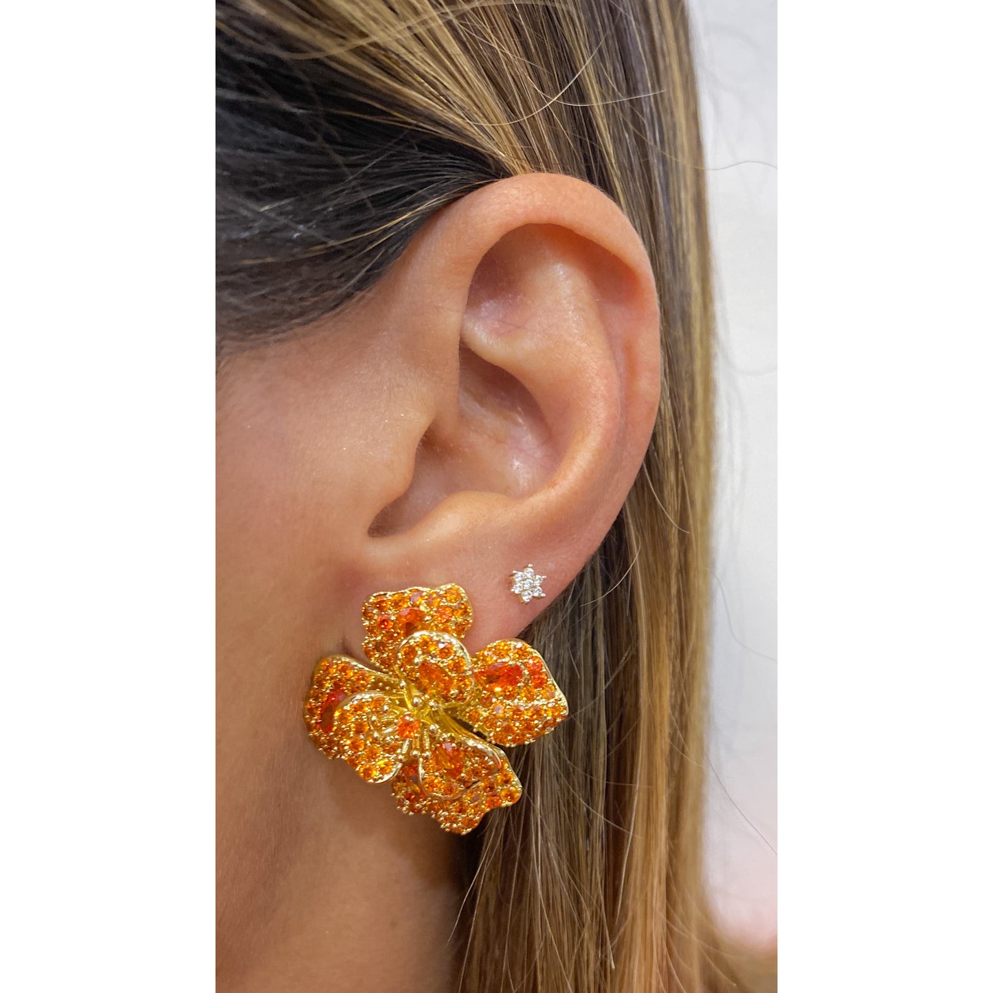 Aretes ZUPLI Naranja