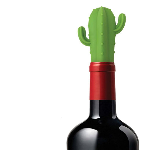 🌵🍷 Tapones de Vino de Cactus Para Botellas de Vino–Juego de 2 – A prueba de Fugas
