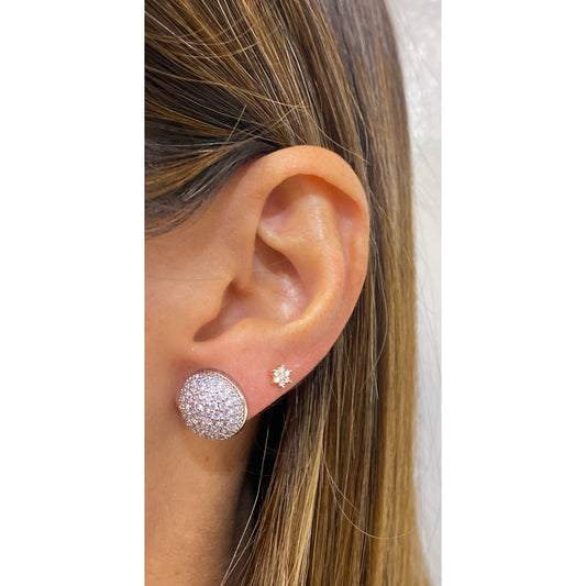 Aretes TACRE Plateados