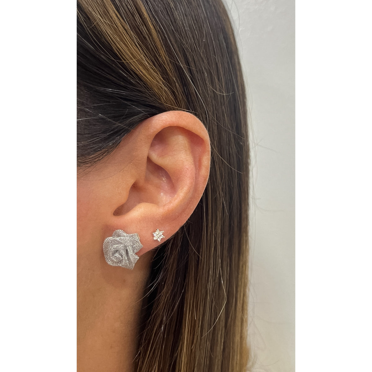 Aretes GUVU Plateado