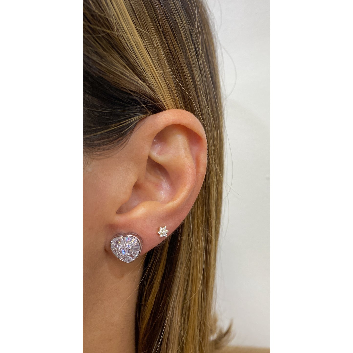 Aretes FRINU Plateado