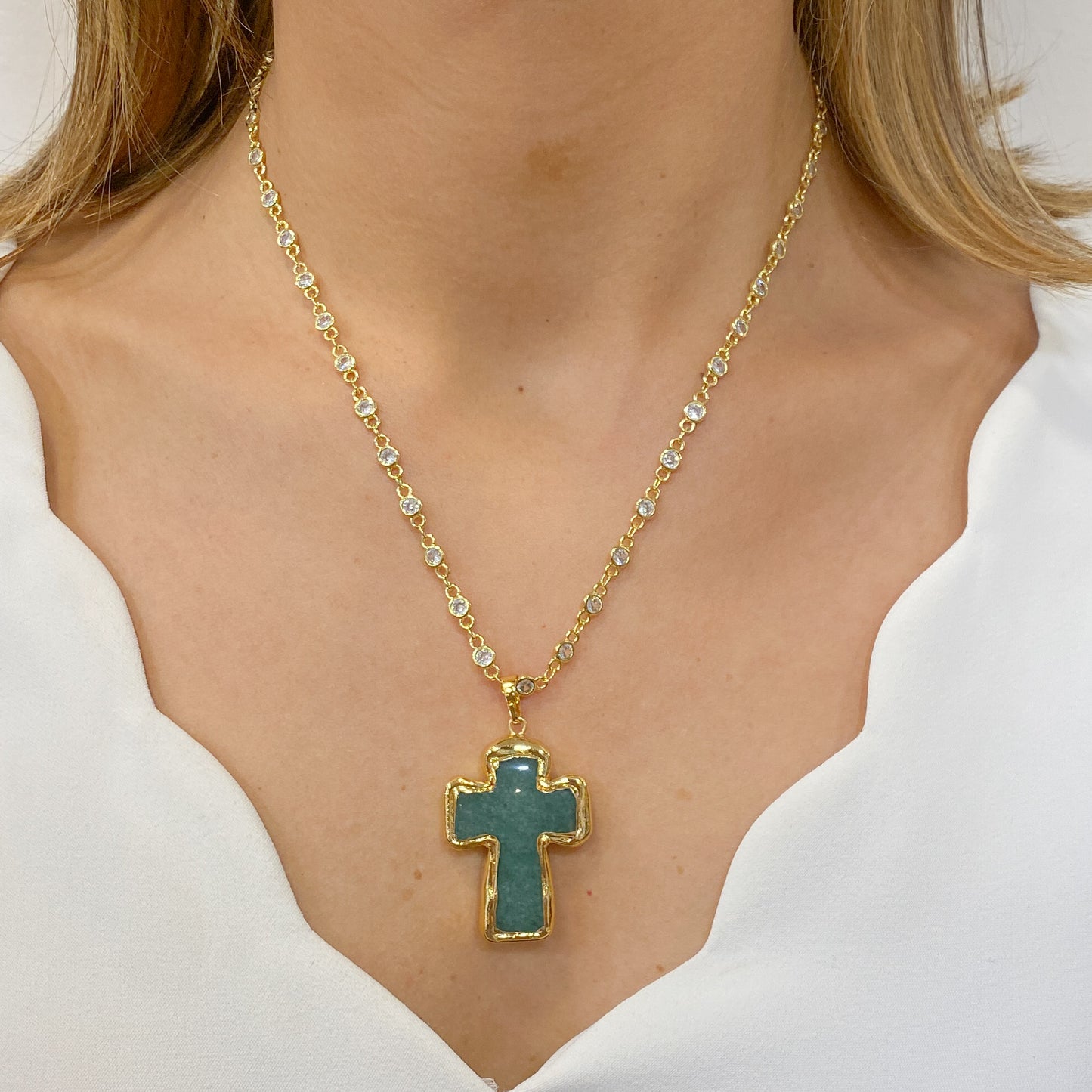 Collar FRALU Verde (Jade) 💚