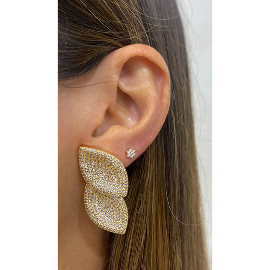 Aretes VRILU Dorados