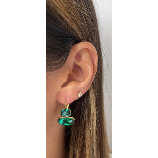 Aretes FUJO Verde