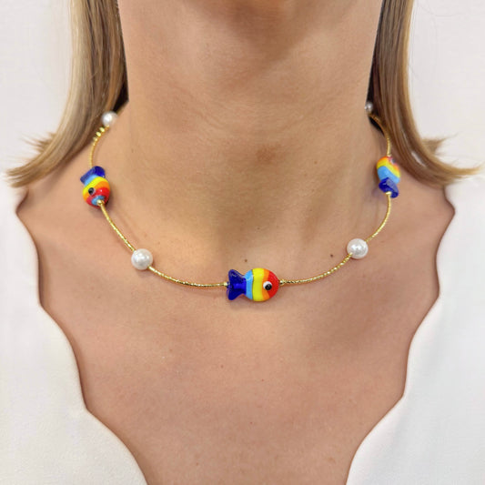 Collar VURY Arcoíris 🌈