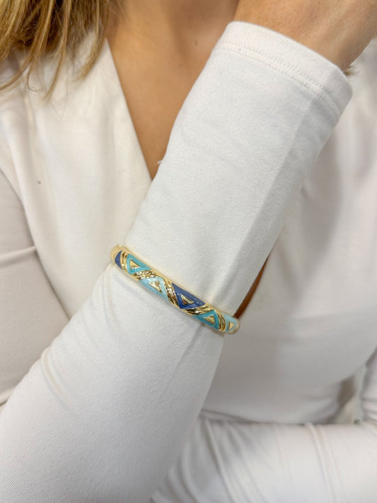 Pulsera Aro RIMBU Azul