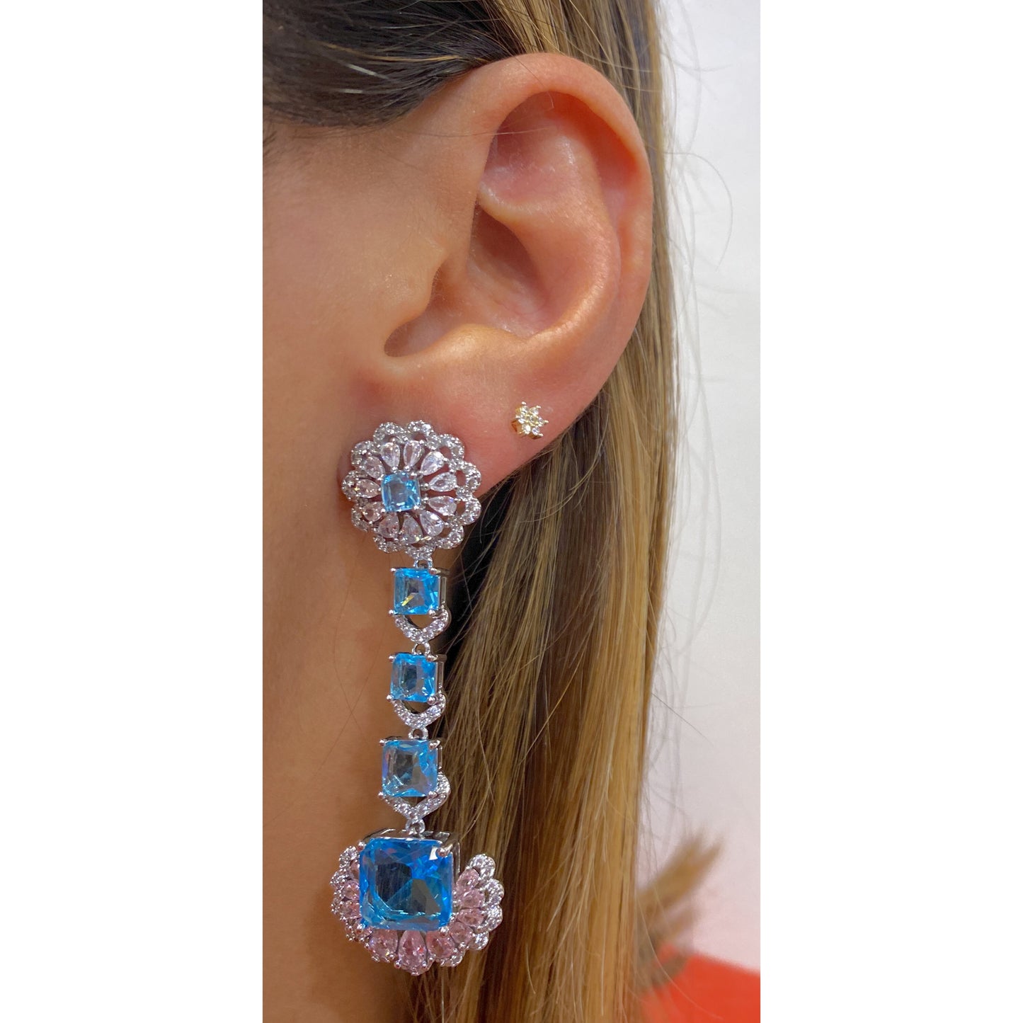 Aretes ZUGON Azul