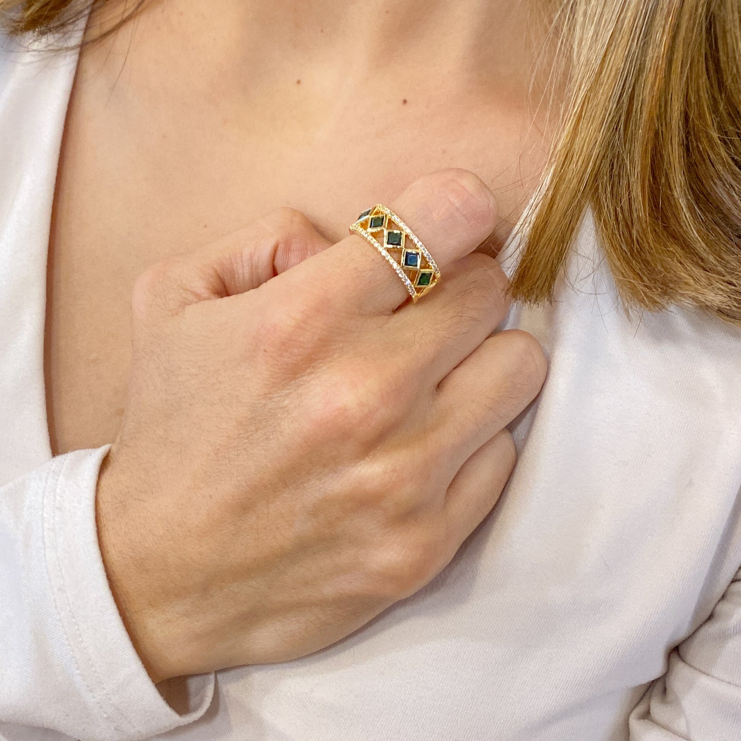 Anillo EMKOA Ajustable (Talla 6-7)