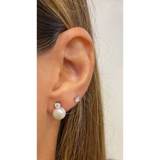 Aretes GRULA Plateado