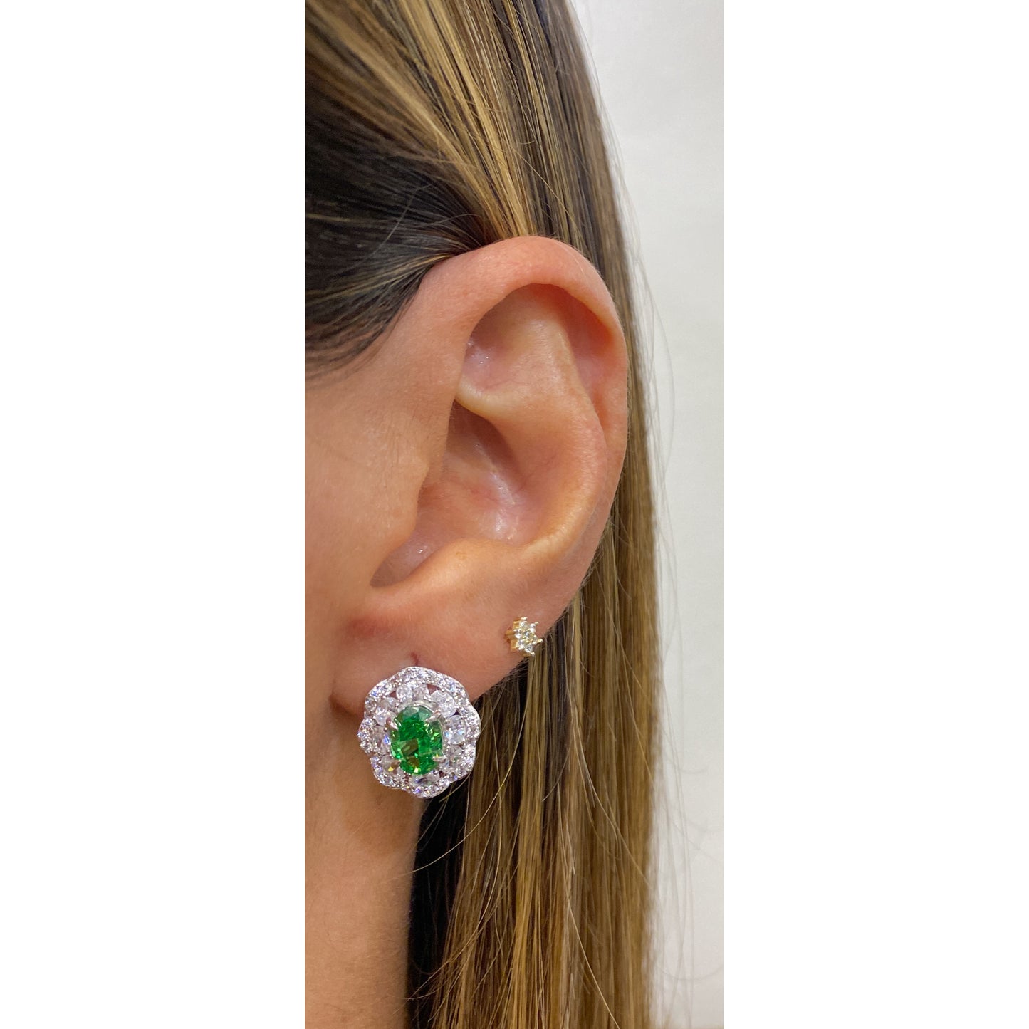 Aretes DALIM Verde