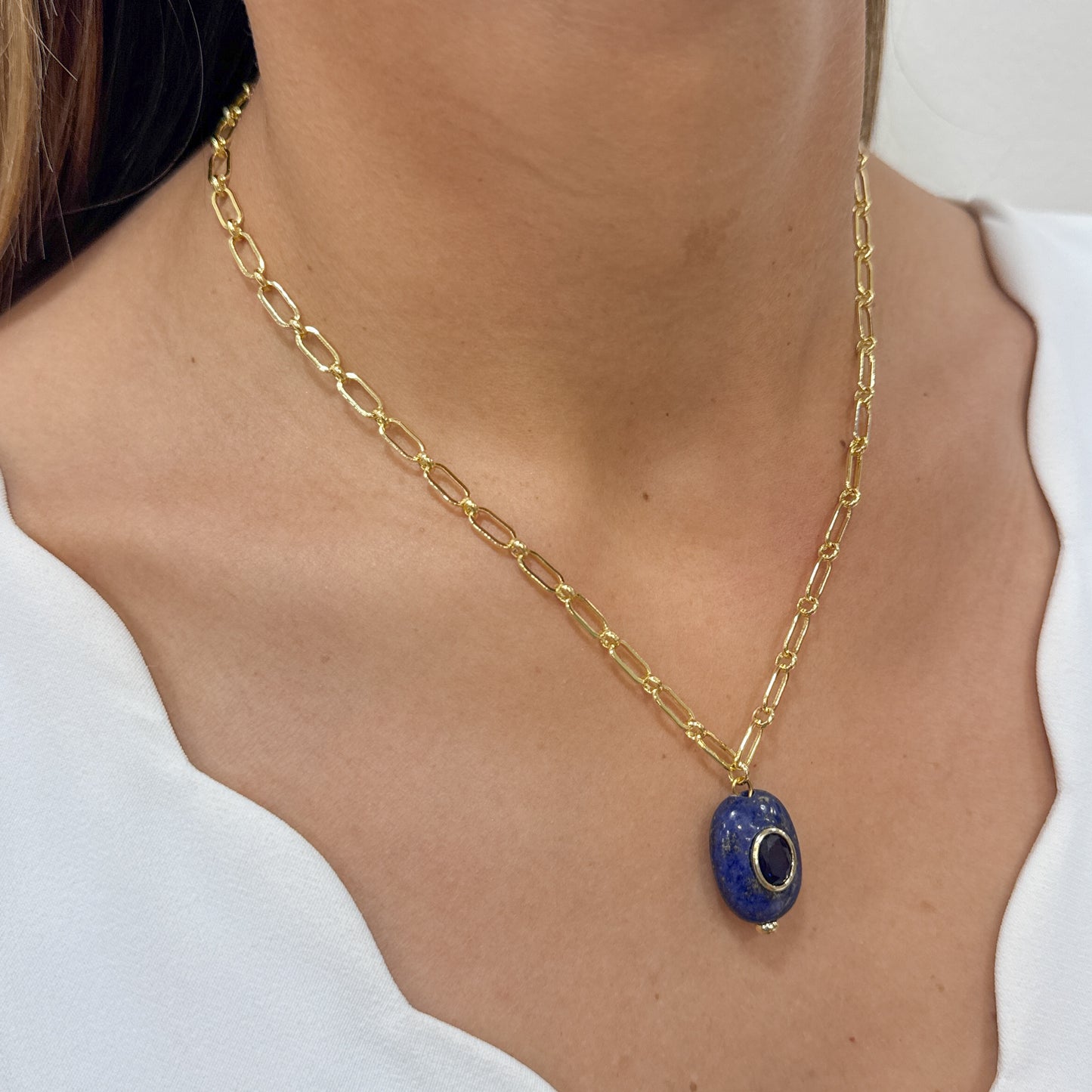 Collar UVOL Lapislázuli