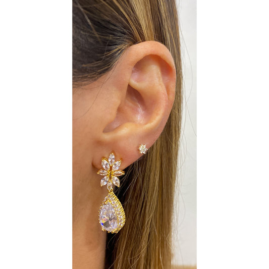 Aretes KIVI Dorado