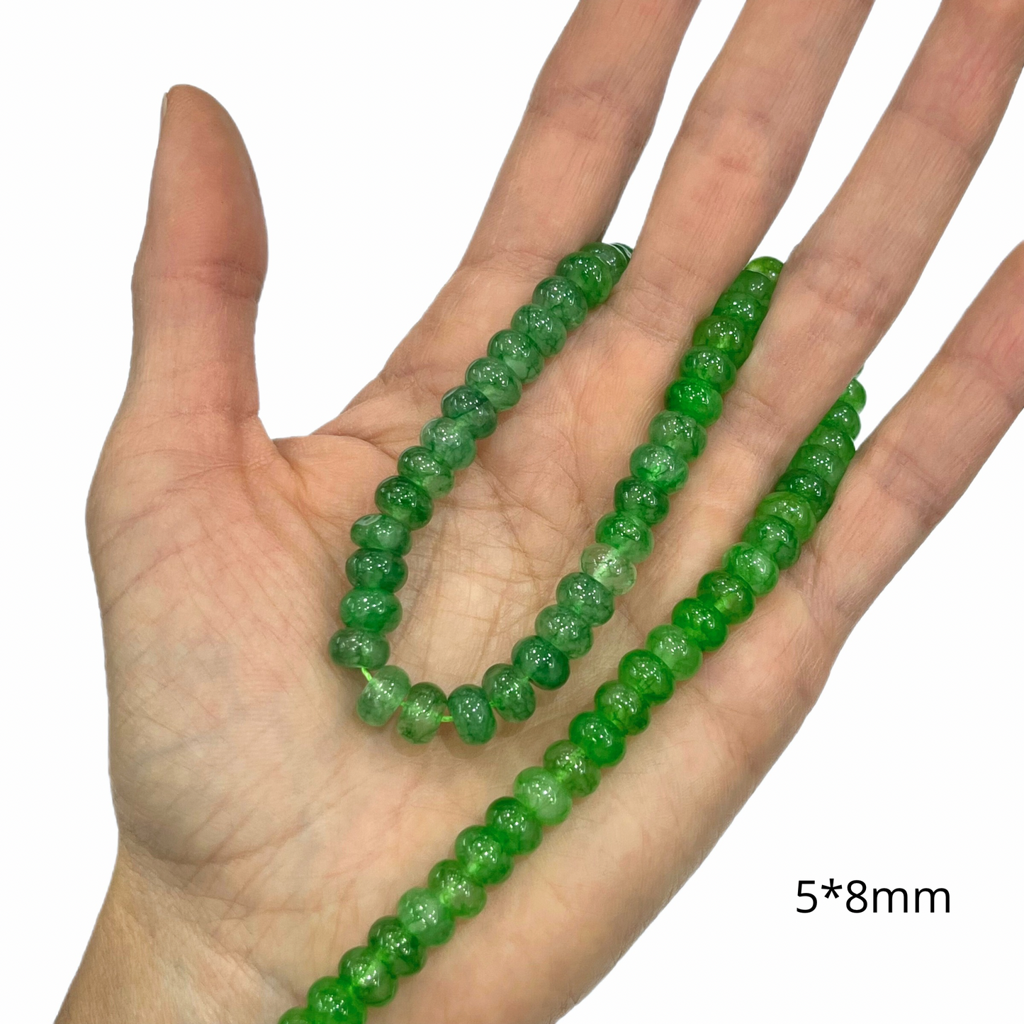 Sarta Jade Róndela 5*8mm