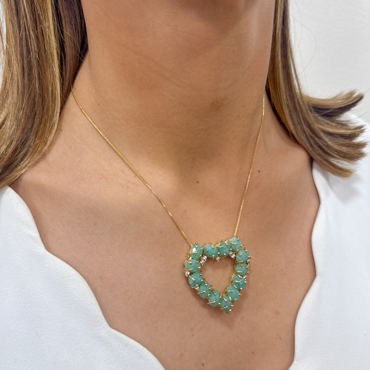 Collar PIKIT Aguamarina
