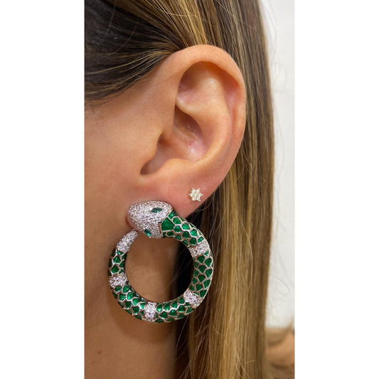 Aretes SIRPAN Verde